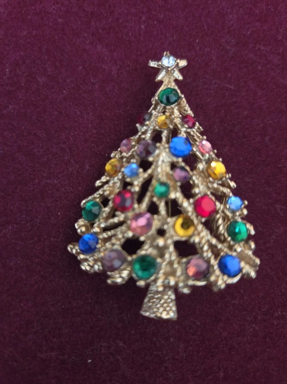 Hollycraft vintage rhinestone
